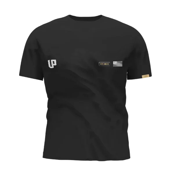 Vert Logo Tee - Black - Image 5