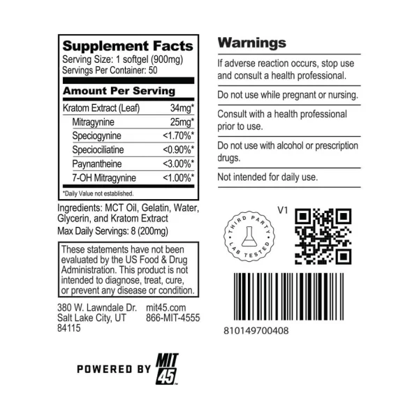 Ascend Kratom Softgels - Image 2